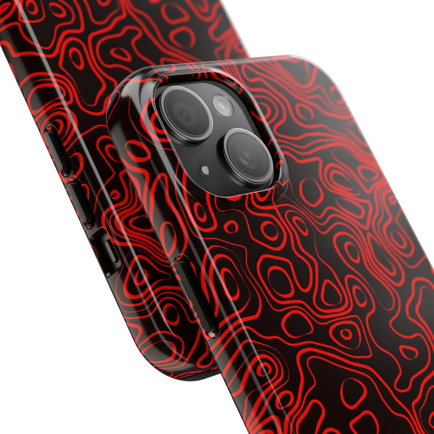 Crylix Red Topo iPhone® Case
