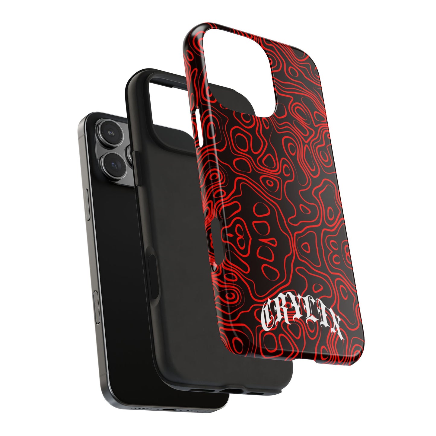 Crylix Red Topo iPhone® Case
