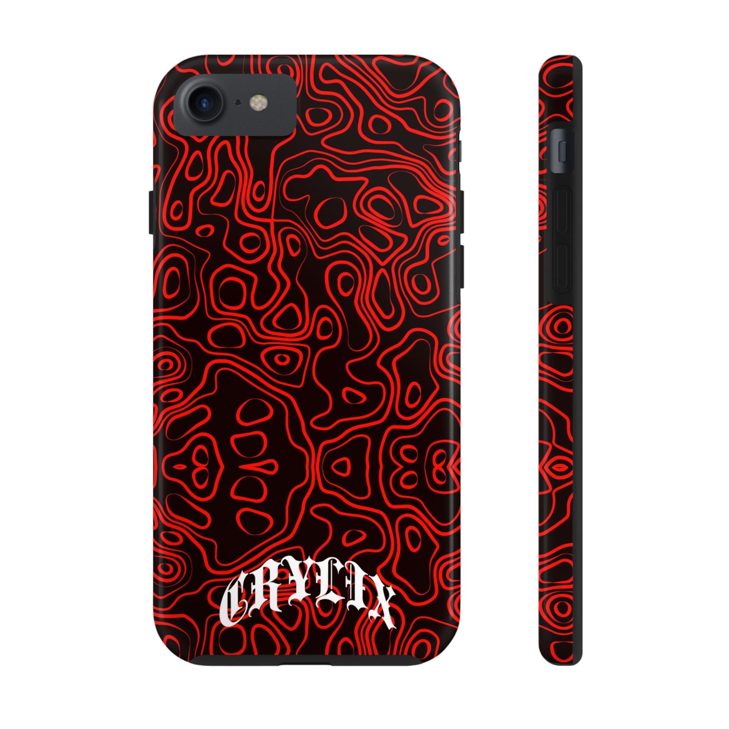 Crylix Red Topo iPhone® Case