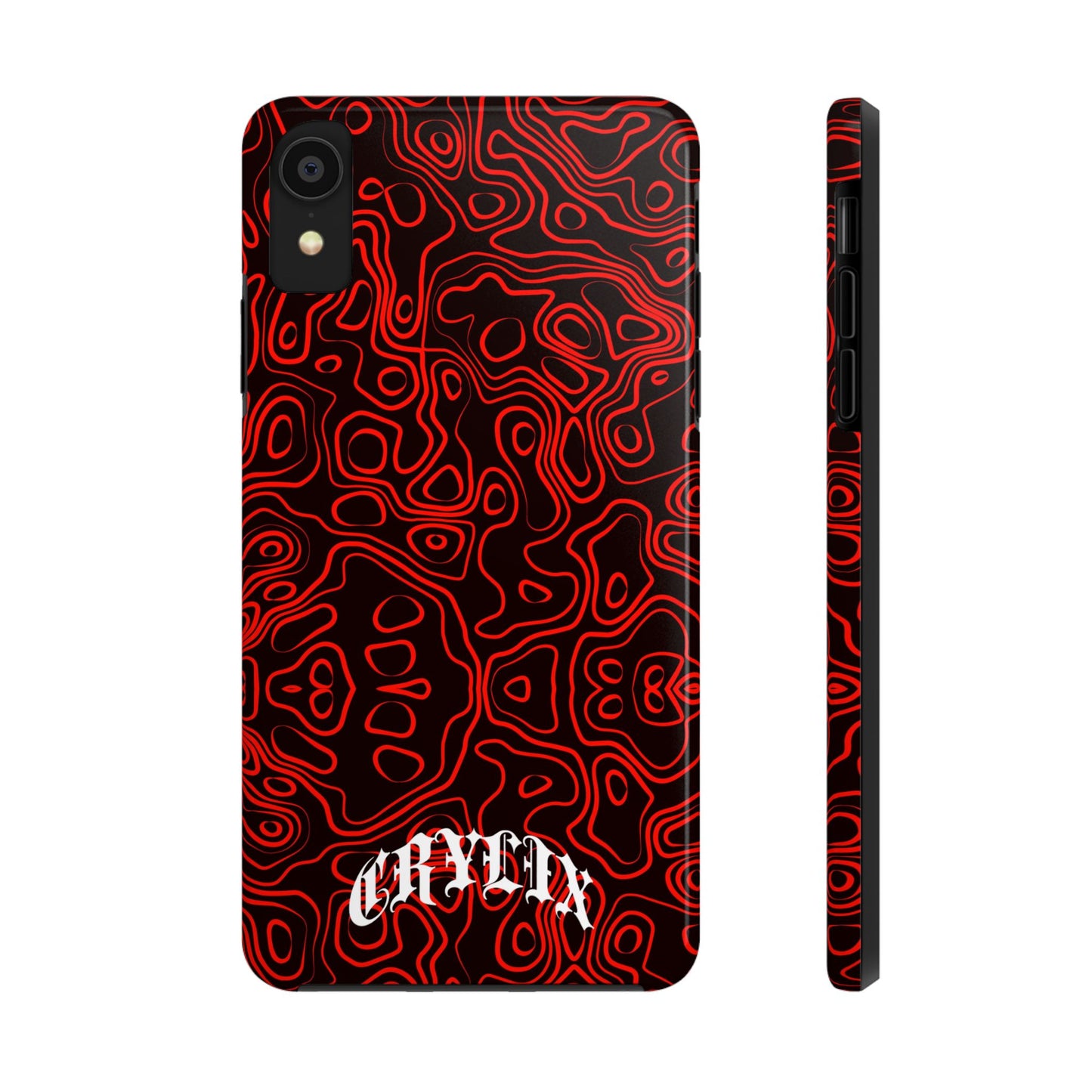 Crylix Red Topo iPhone® Case