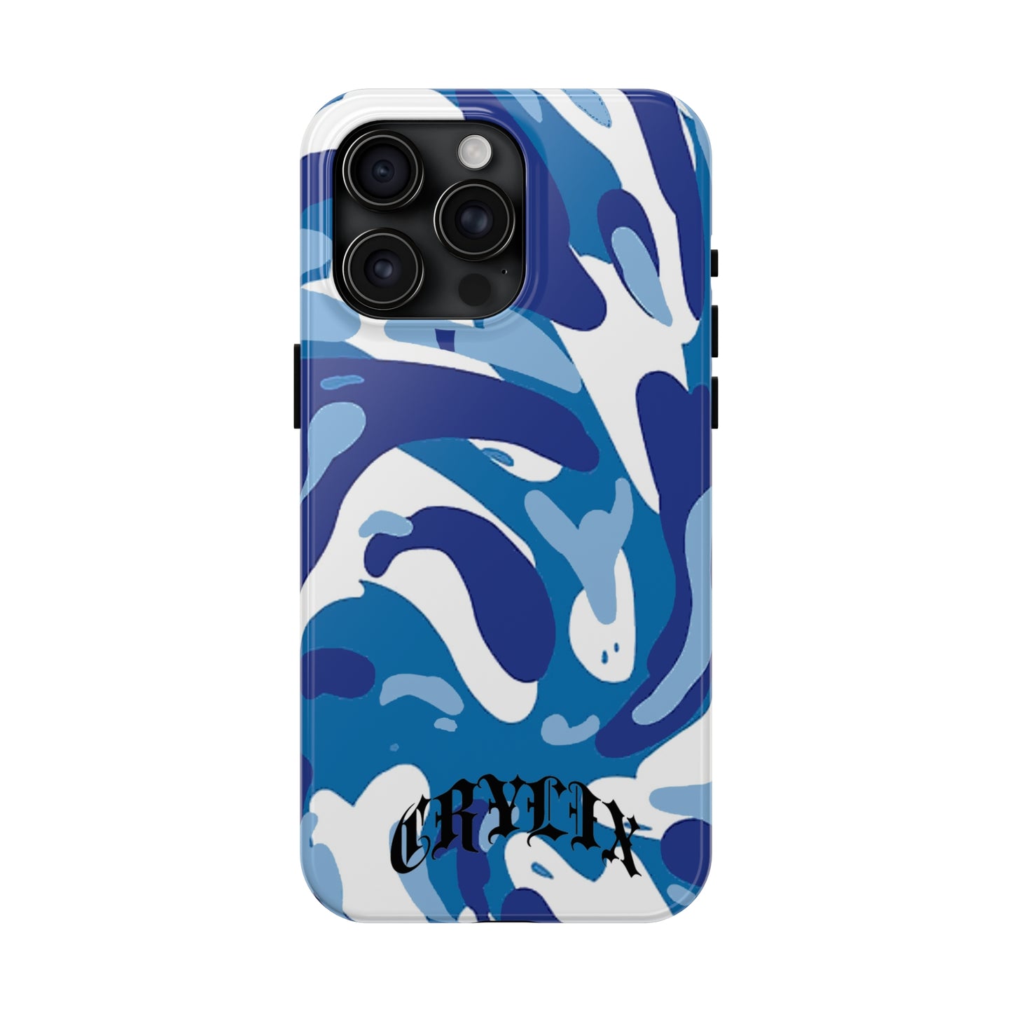 Crylix Blue Swirl iPhone® Case