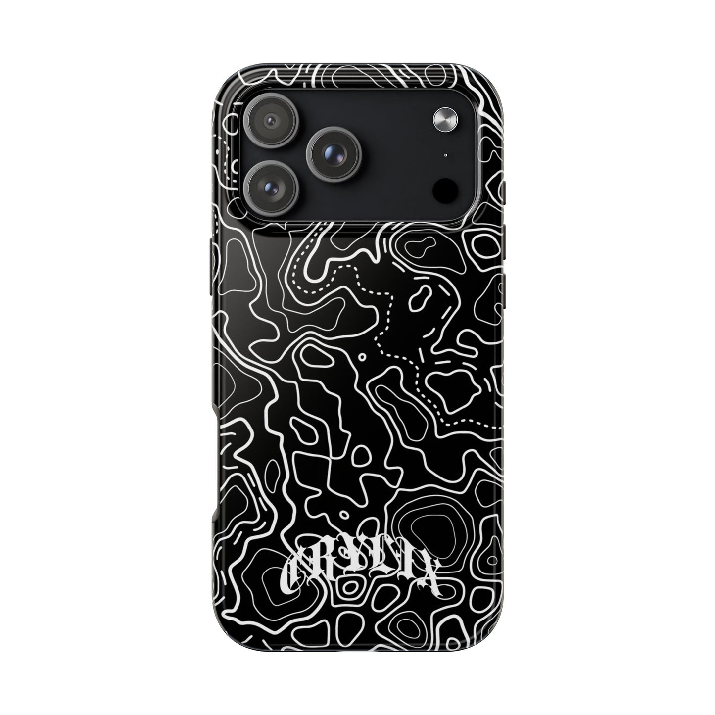 Crylix Black And White Topo iPhone® Case