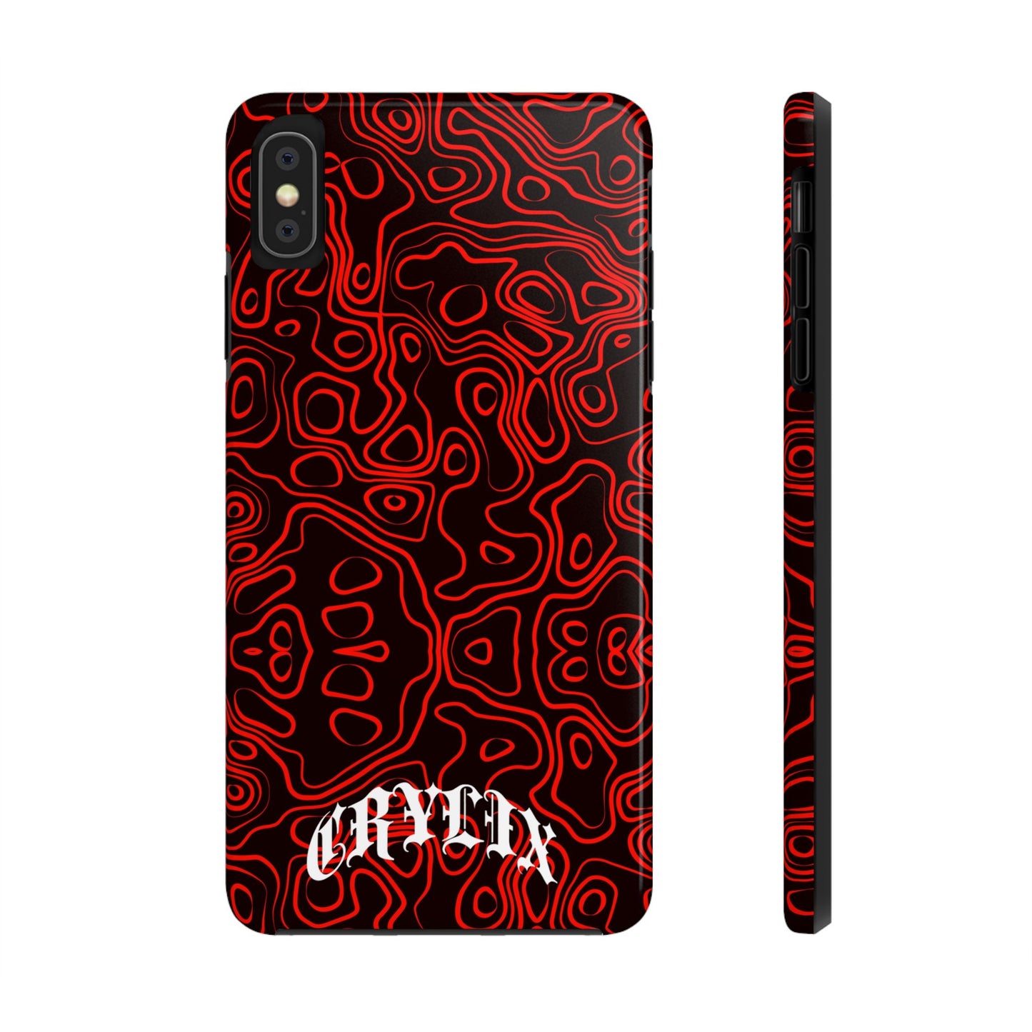 Crylix Red Topo iPhone® Case