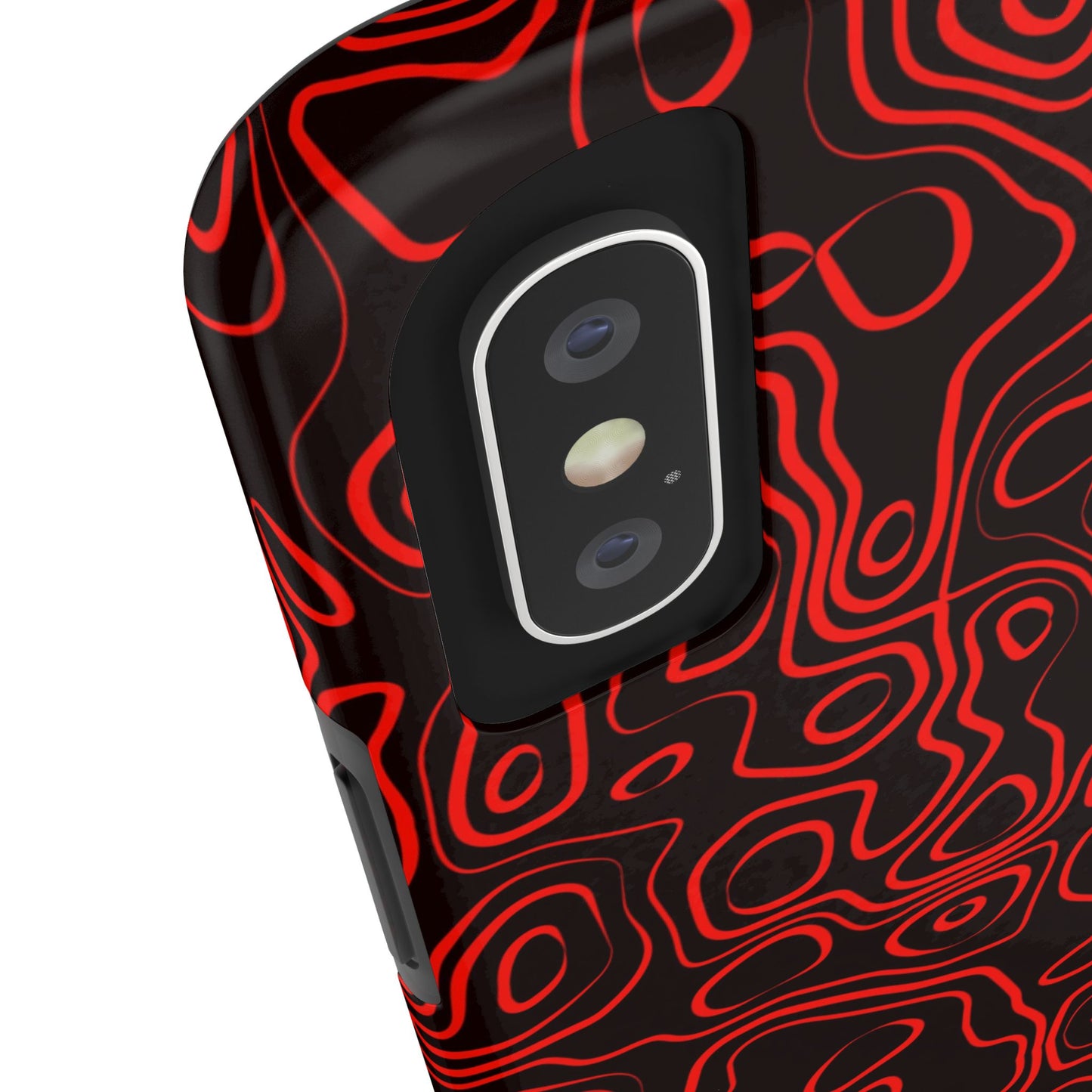 Crylix Red Topo iPhone® Case