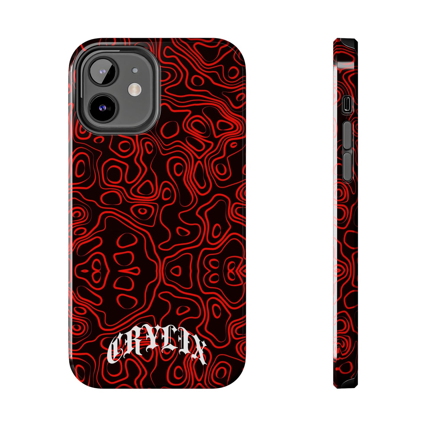 Crylix Red Topo iPhone® Case