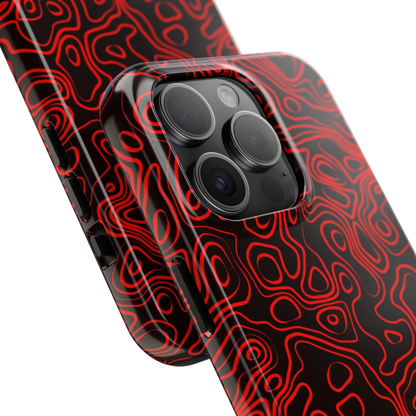 Crylix Red Topo iPhone® Case