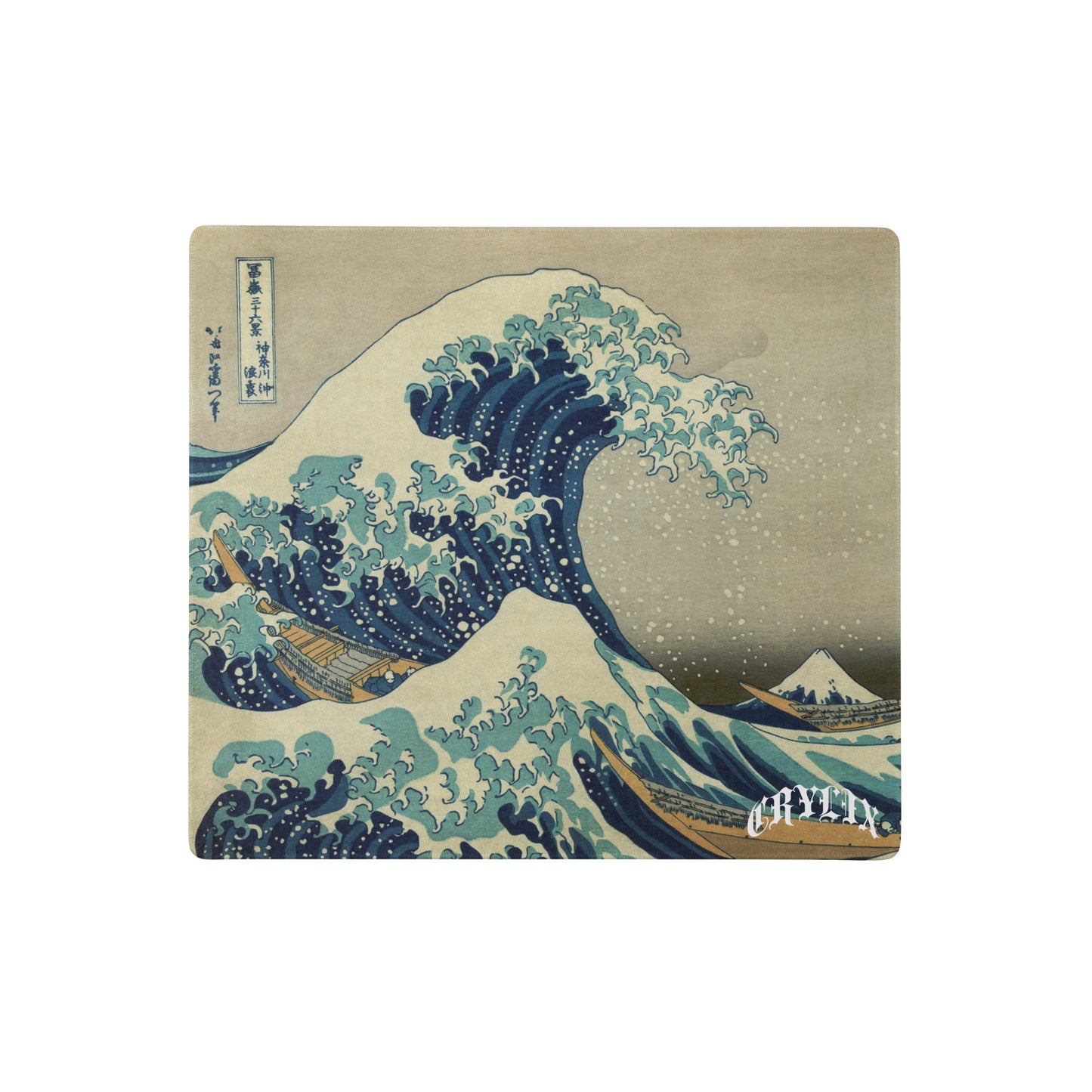 Crylix Wave of kanagawa Gaming mouse pad