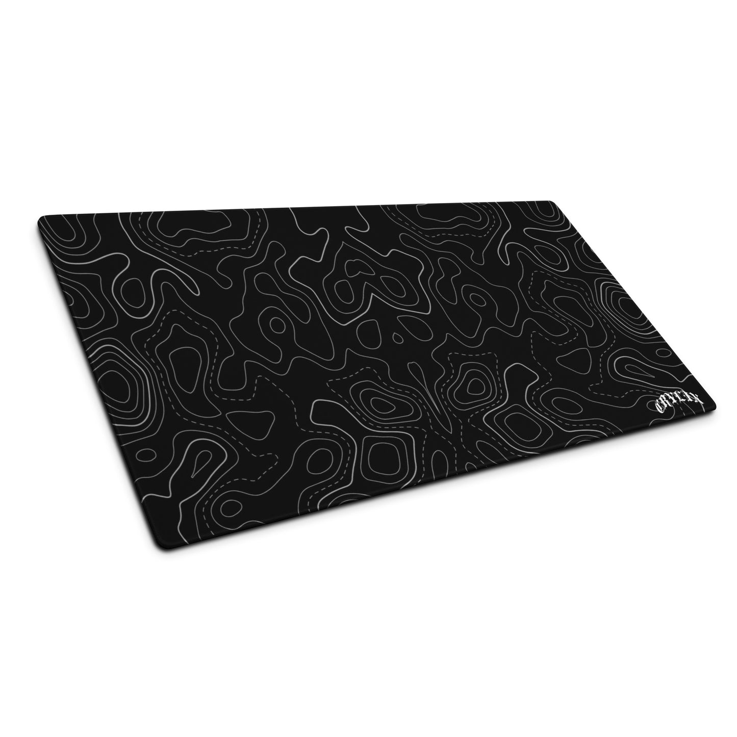 Black Topo CrylixGaming mouse pad