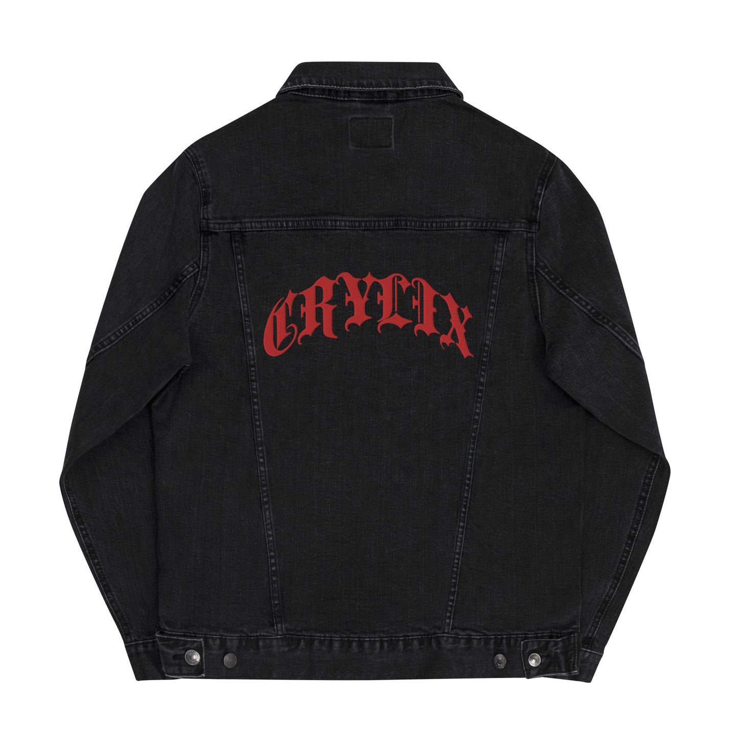 Black Crylix denim jacket