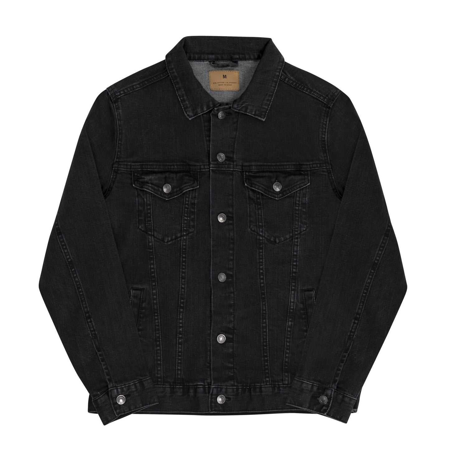 Black Crylix denim jacket