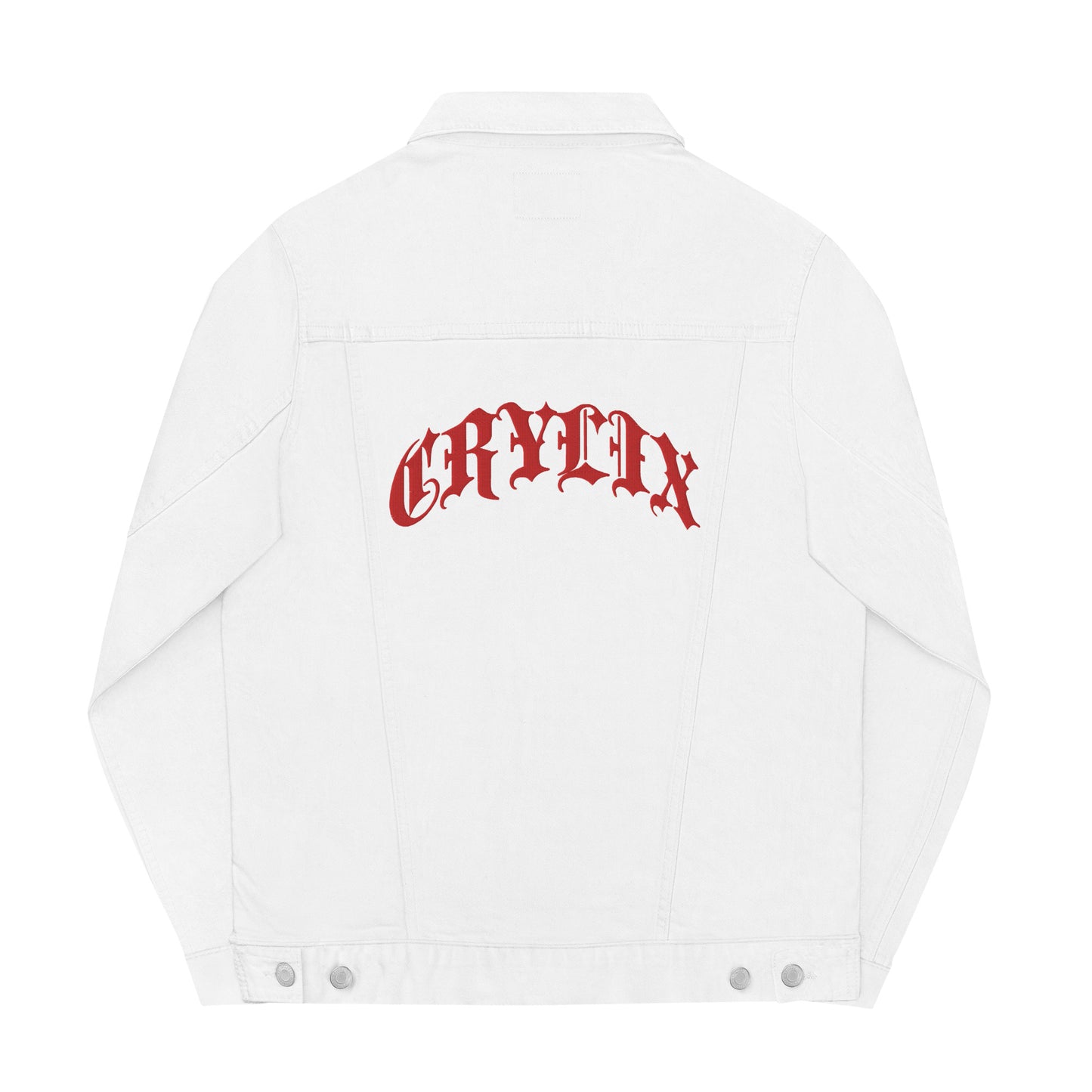 White Crylix denim jacket
