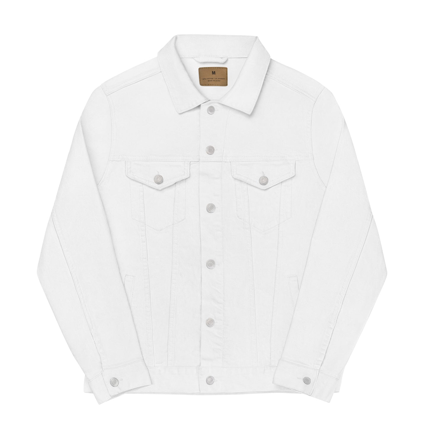 White Crylix denim jacket
