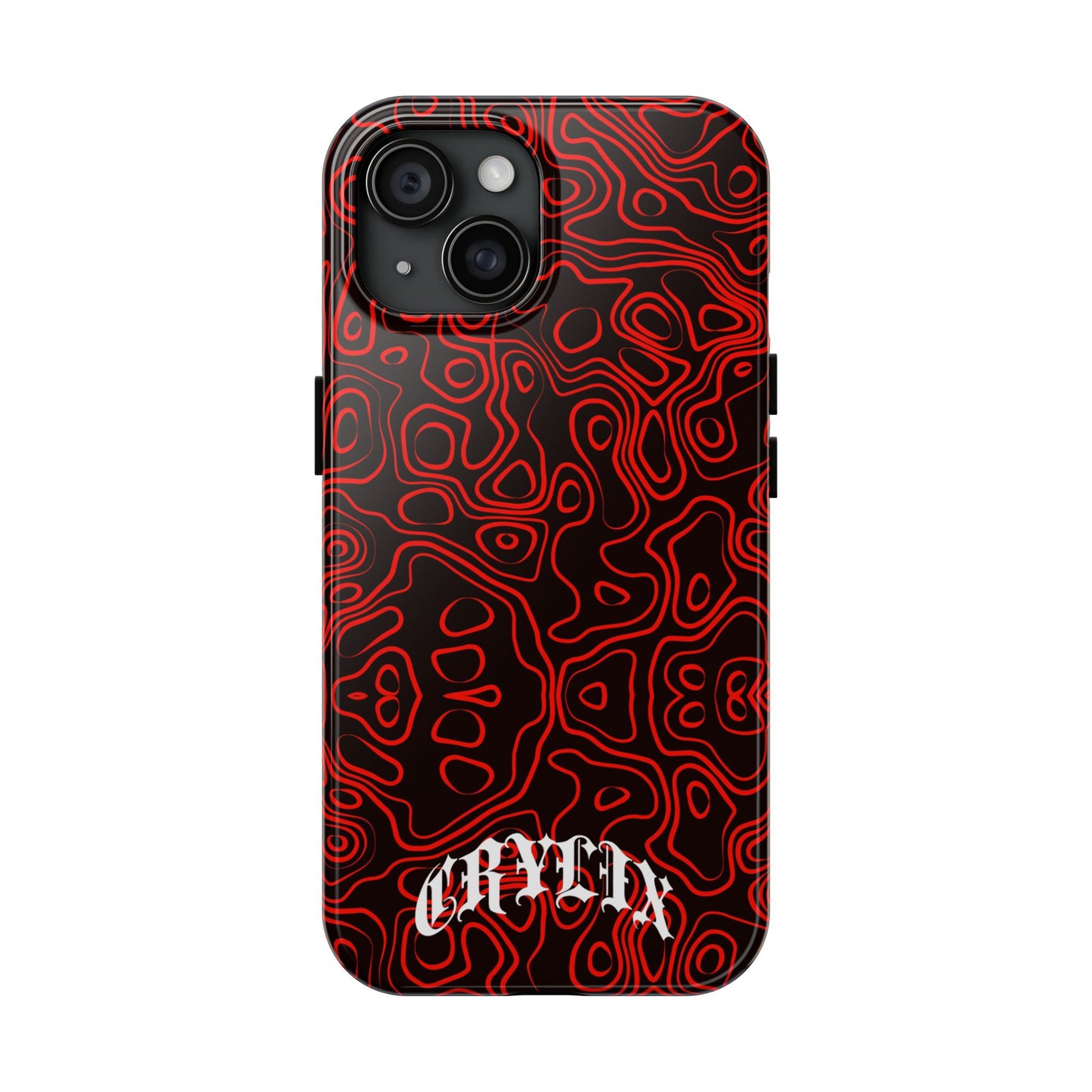 Crylix Red Topo iPhone® Case