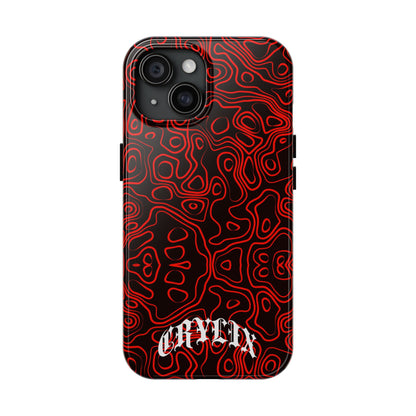 Crylix Red Topo iPhone® Case