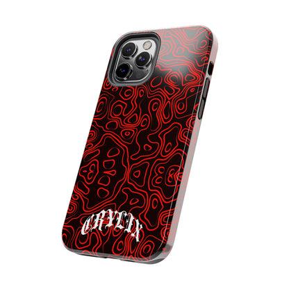 Crylix Red Topo iPhone® Case