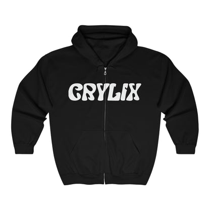 Crylix Unisex Heavy Blend Full Zip Hooded Sweatshirt