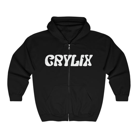 Crylix Unisex Heavy Blend Full Zip Hooded Sweatshirt