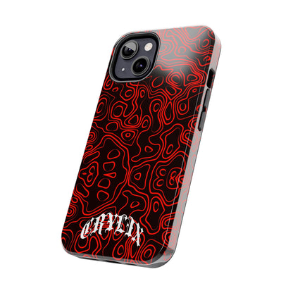 Crylix Red Topo iPhone® Case