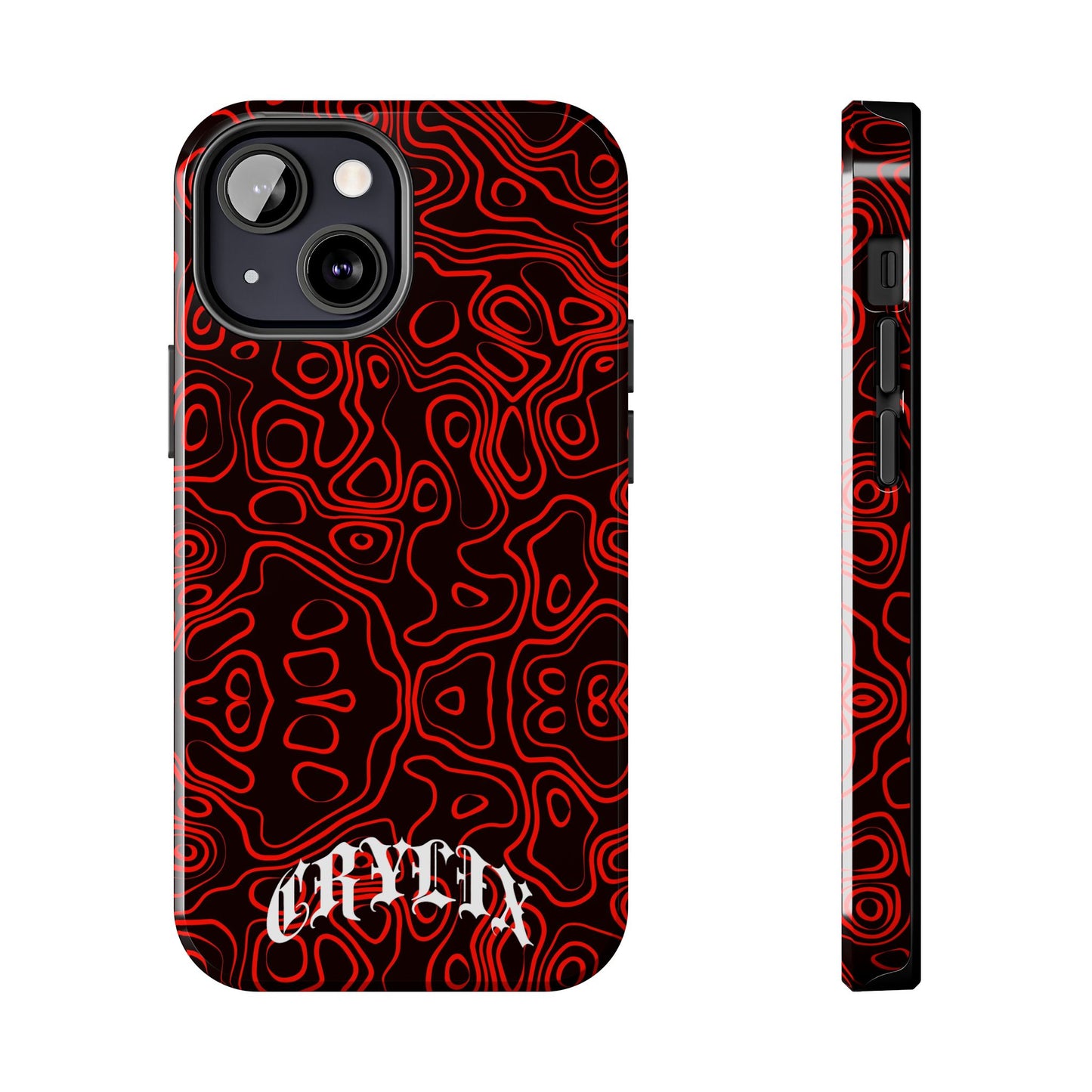 Crylix Red Topo iPhone® Case