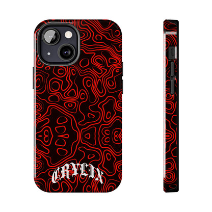 Crylix Red Topo iPhone® Case