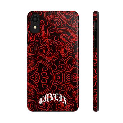 Crylix Red Topo iPhone® Case