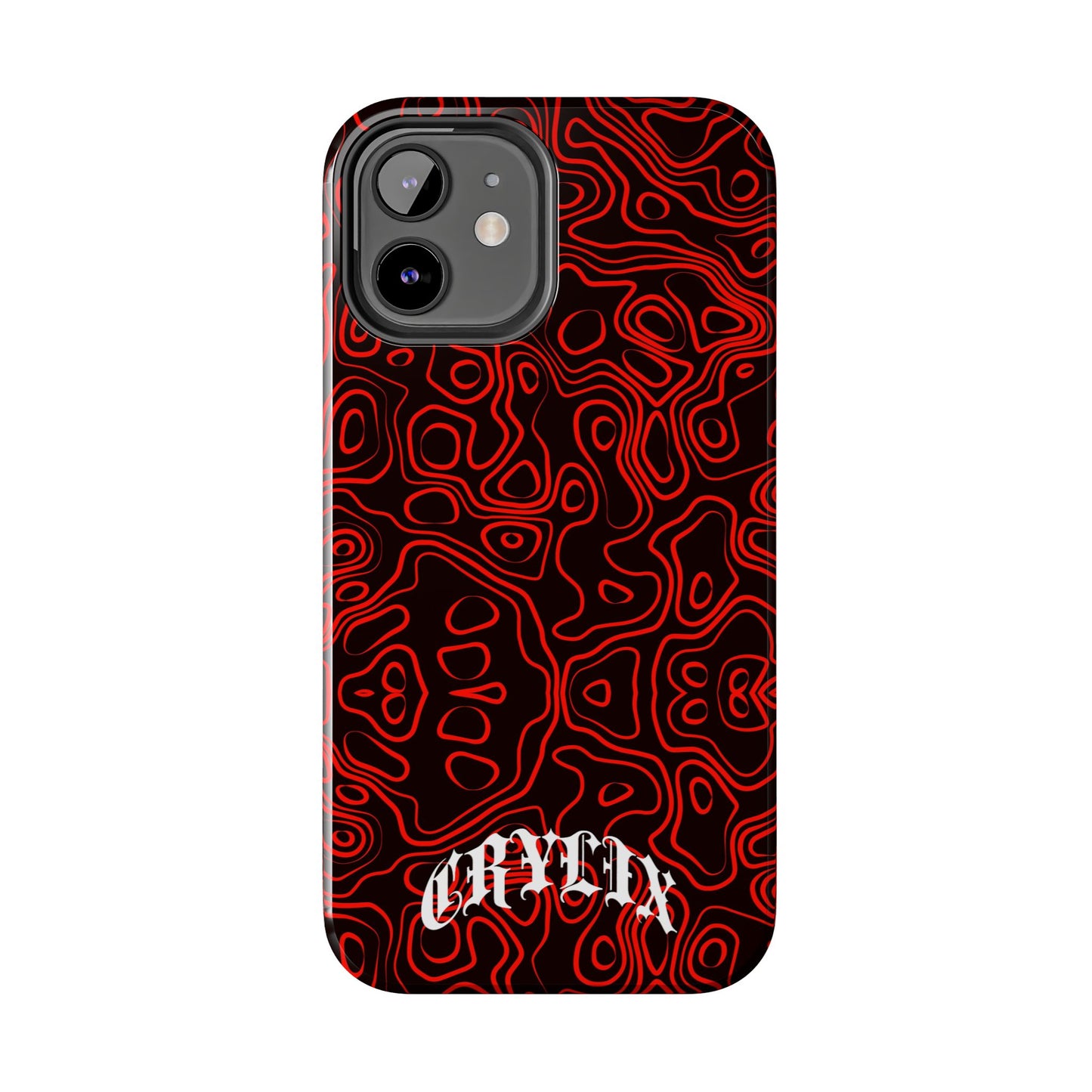 Crylix Red Topo iPhone® Case