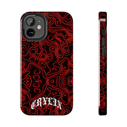 Crylix Red Topo iPhone® Case