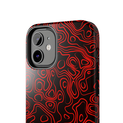 Crylix Red Topo iPhone® Case