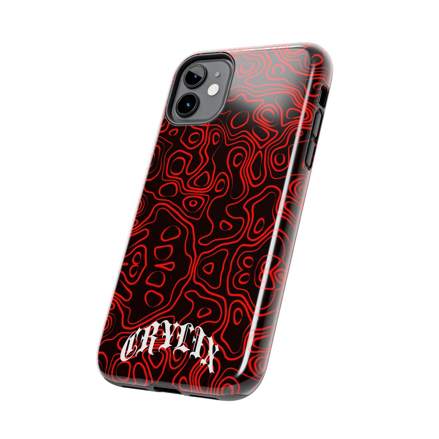 Crylix Red Topo iPhone® Case