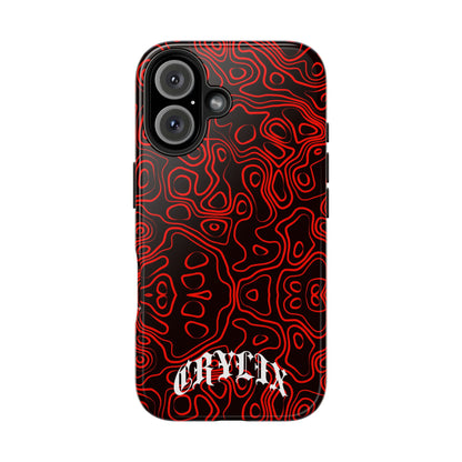 Crylix Red Topo iPhone® Case