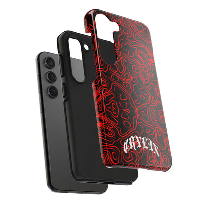 Crylix Red Topo iPhone® Case
