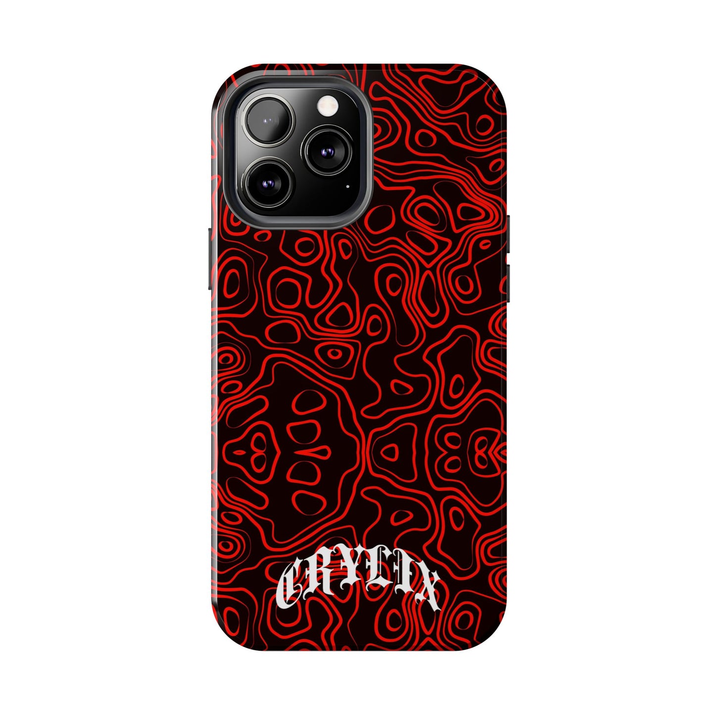 Crylix Red Topo iPhone® Case