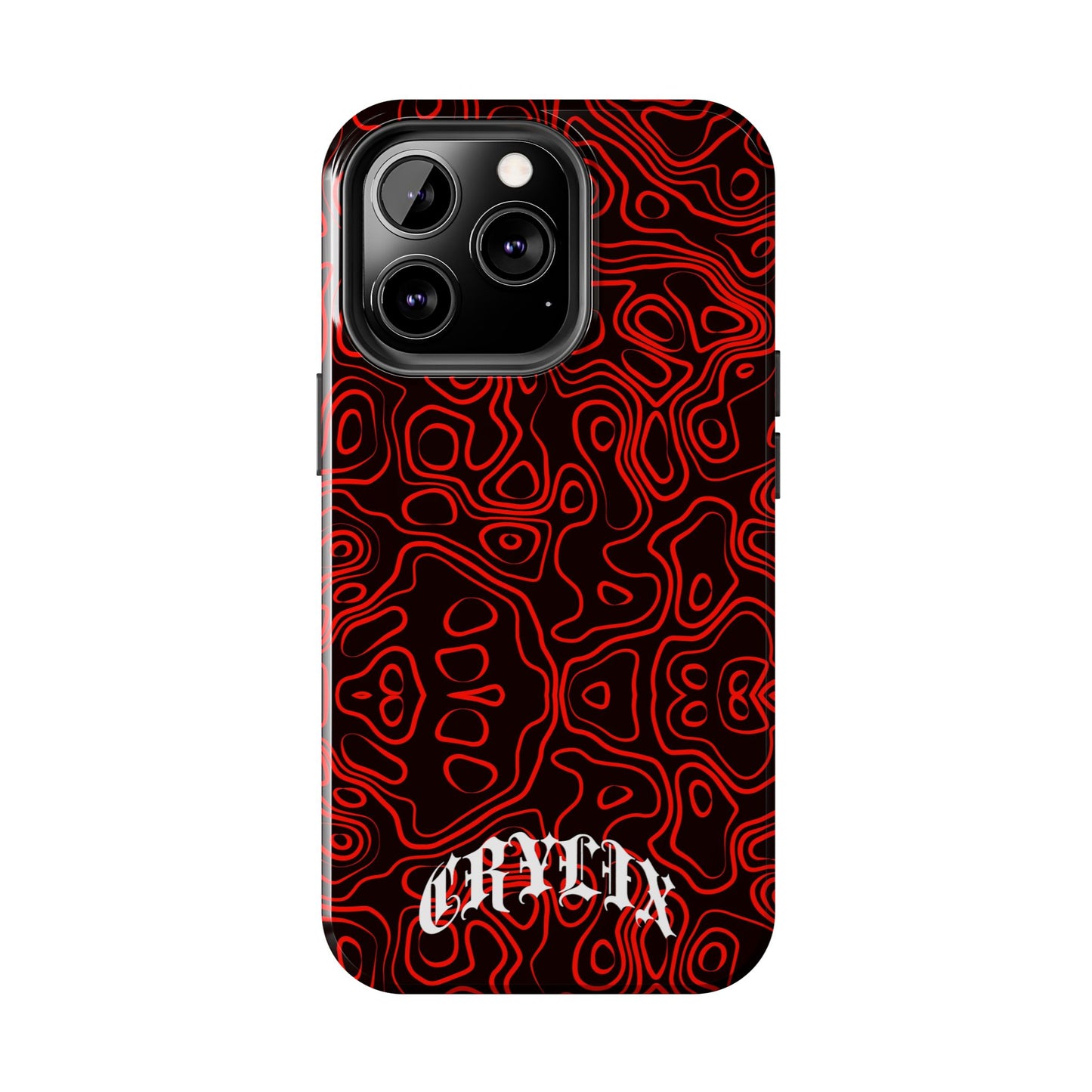 Crylix Red Topo iPhone® Case
