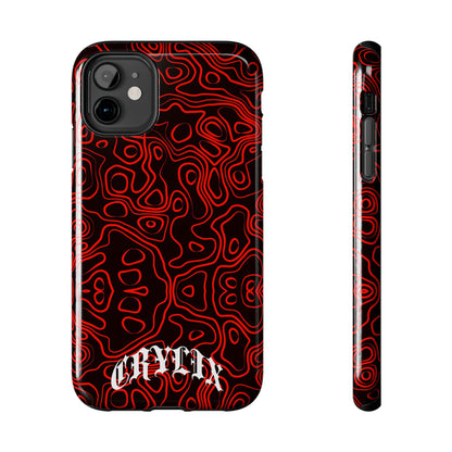 Crylix Red Topo iPhone® Case