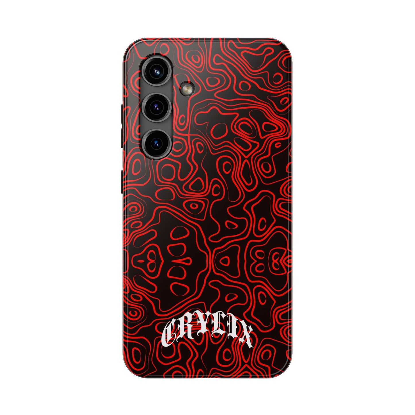 Crylix Red Topo iPhone® Case