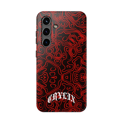 Crylix Red Topo iPhone® Case