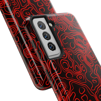 Crylix Red Topo iPhone® Case