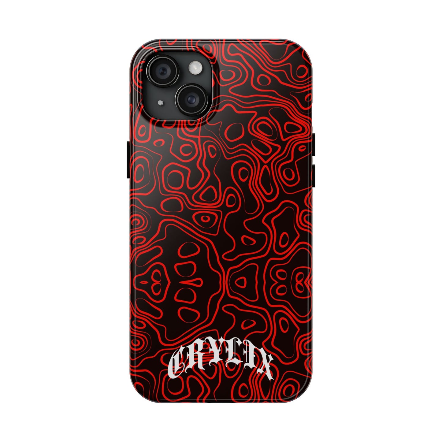 Crylix Red Topo iPhone® Case
