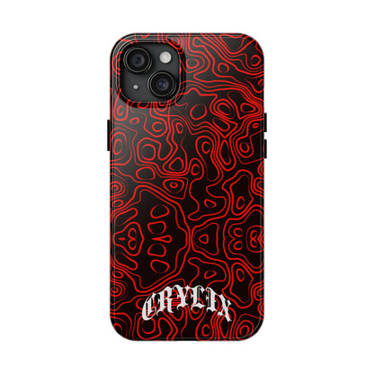 Crylix Red Topo iPhone® Case