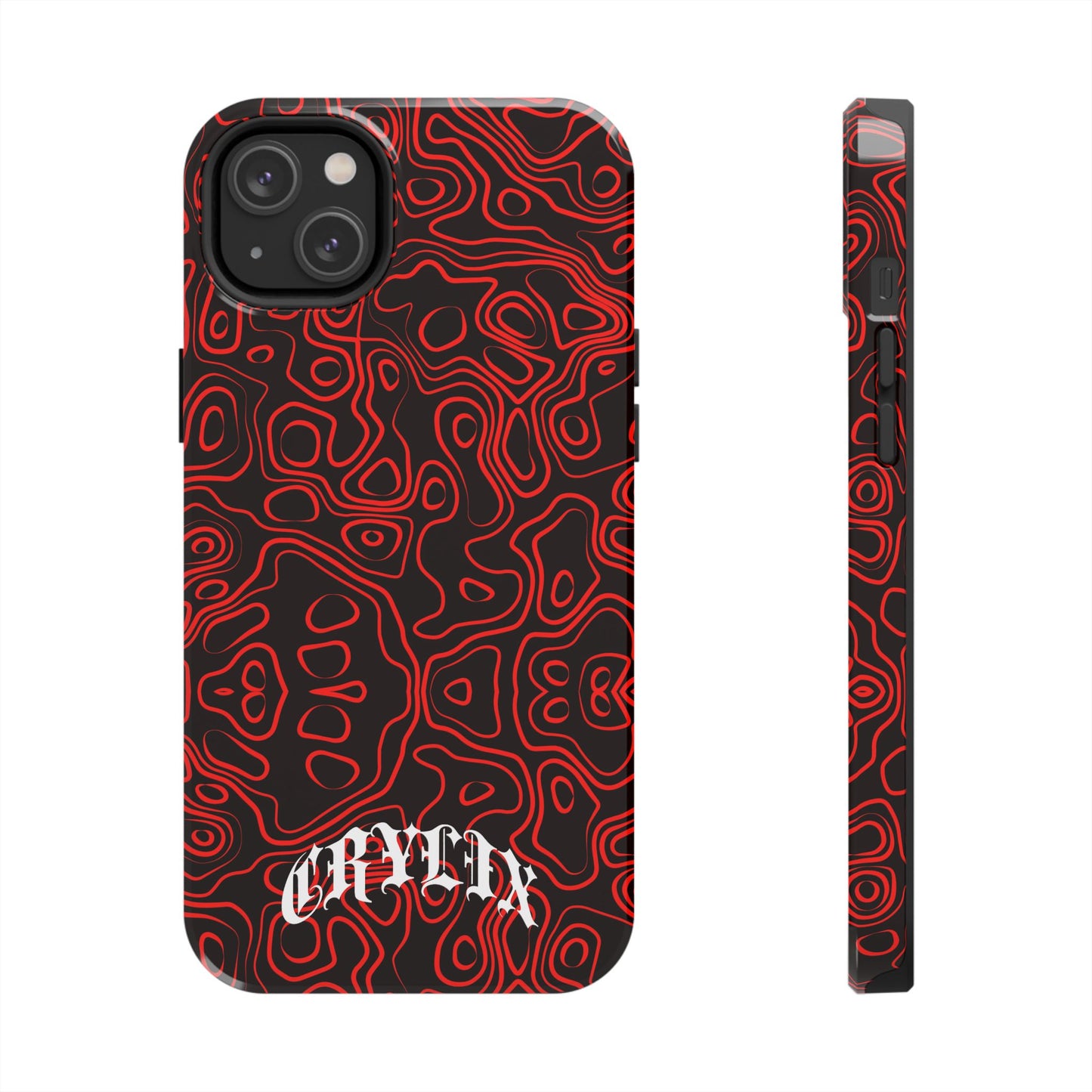 Crylix Red Topo iPhone® Case