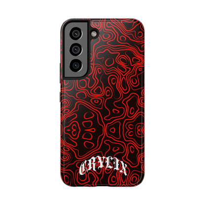 Crylix Red Topo iPhone® Case