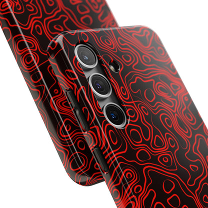 Crylix Red Topo iPhone® Case