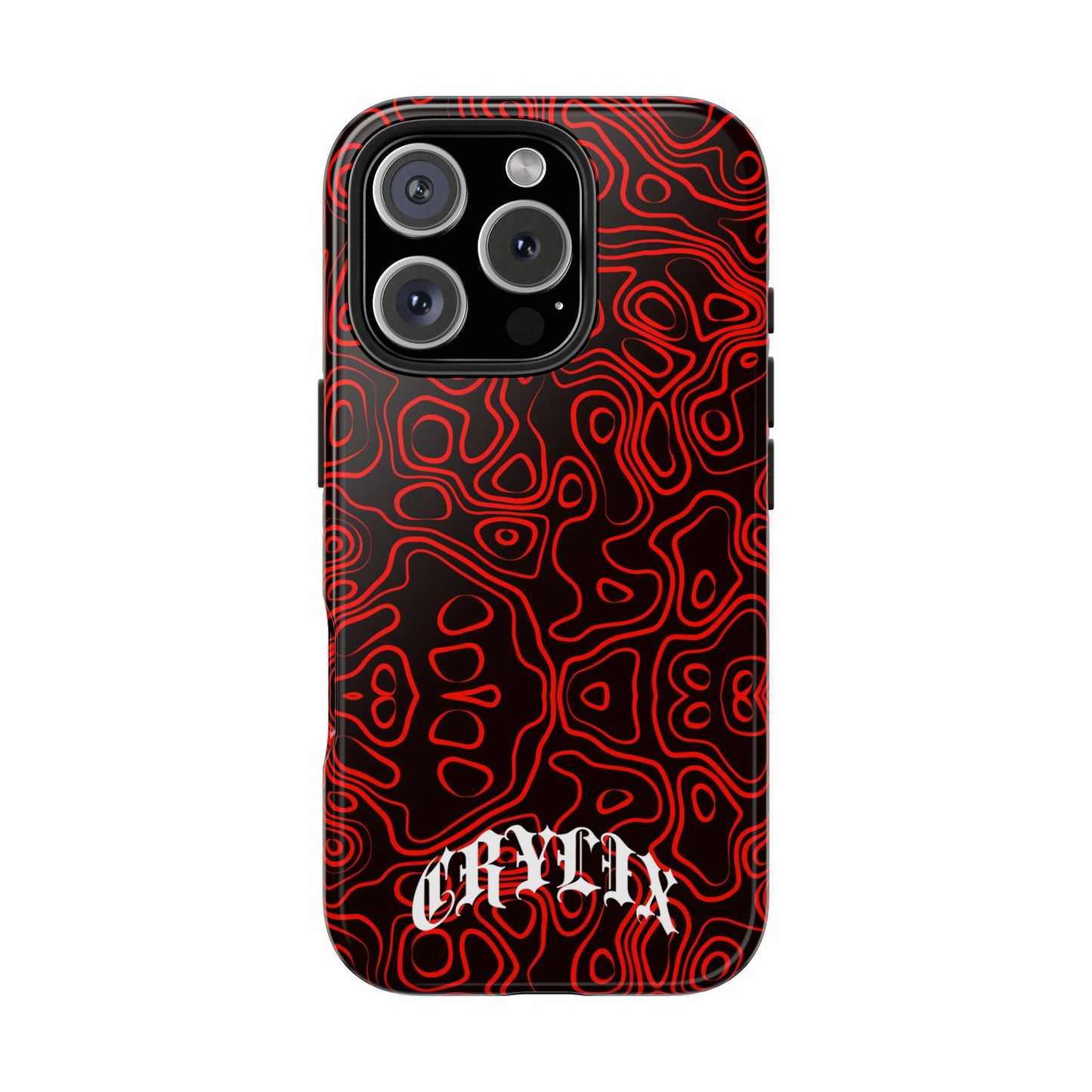 Crylix Red Topo iPhone® Case