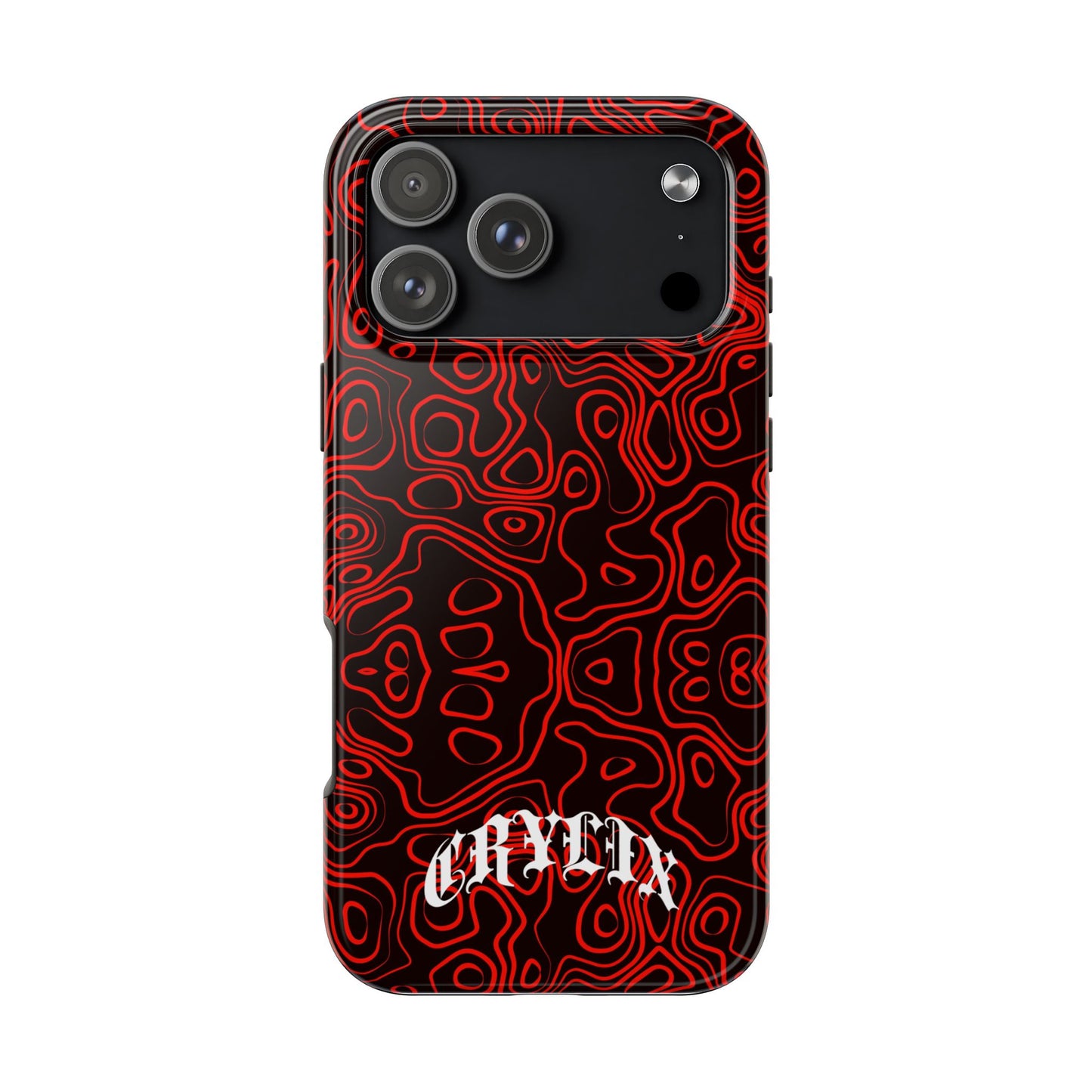 Crylix Red Topo iPhone® Case