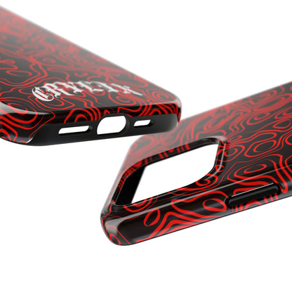 Crylix Red Topo iPhone® Case
