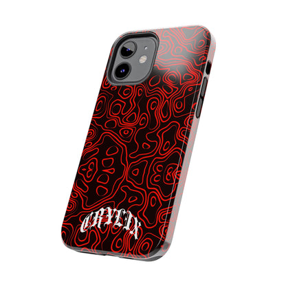 Crylix Red Topo iPhone® Case
