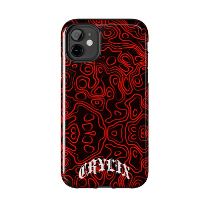 Crylix Red Topo iPhone® Case
