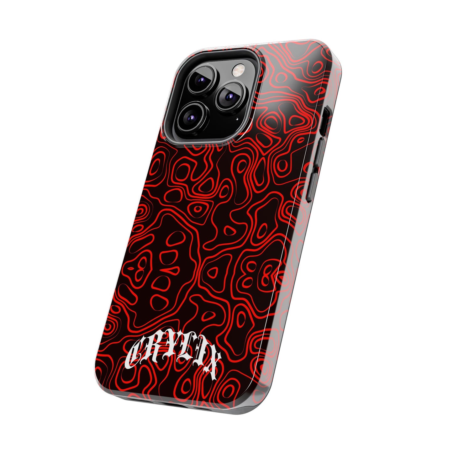 Crylix Red Topo iPhone® Case