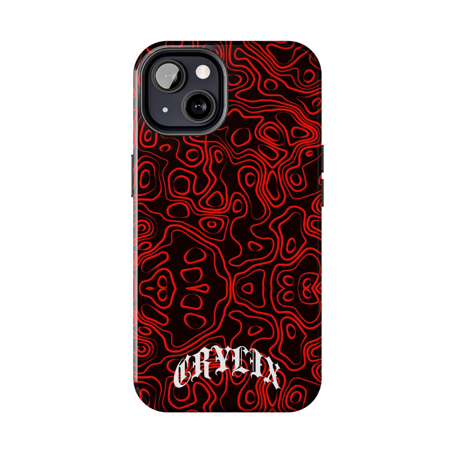 Crylix Red Topo iPhone® Case