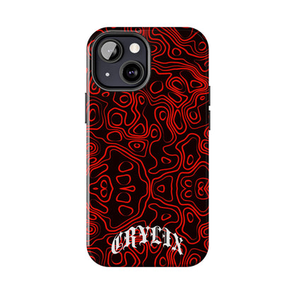 Crylix Red Topo iPhone® Case
